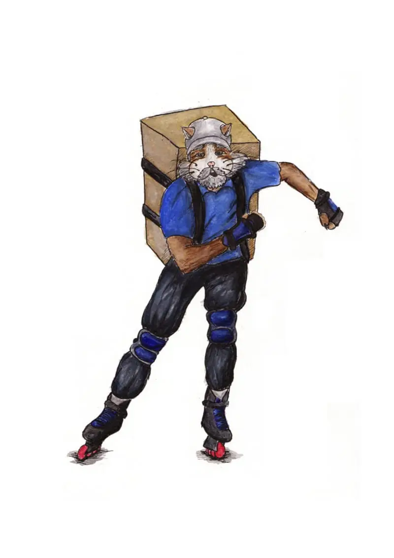 Courier Cat